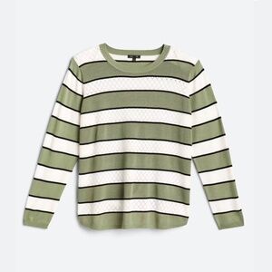 Lety & Me Giada Pointelle Detail Sweater